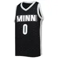 Youth Kiara Leslie ＃0 Rebel Edition Victory Black Minnesota Lynx 2021 Jersey